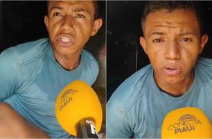 Joaquim Araújo, conhecido como 'Bochecha' (Foto: Repórter 12 / Conecta Piauí) Joaquim Araújo, conhecido como 'Bochecha' (Foto: Repórter 12 / Conecta Piauí)