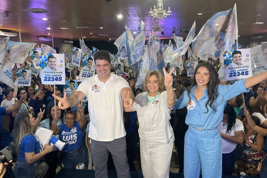 Lançamento da candidatura a vereador de Teresina de Luis André Lançamento da candidatura a vereador de Teresina de Luis André