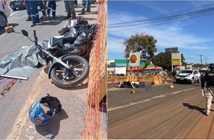 Motociclista morre em grave acidente na Ladeira do Uruguai, em Teresina (Foto: Reprodução) Motociclista morre em grave acidente na Ladeira do Uruguai, em Teresina (Foto: Reprodução)