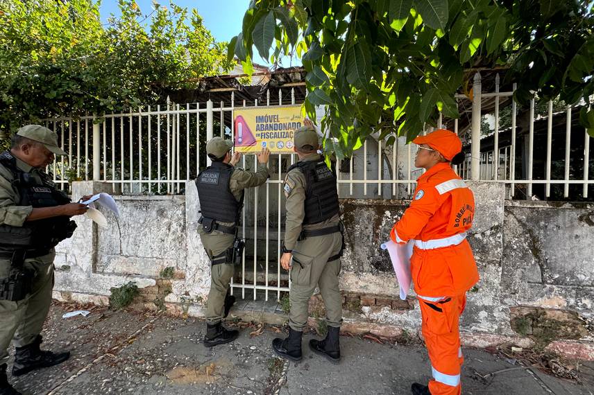Operação para notificar mais de 200 imóveis no centro de Teresina Operação para notificar mais de 200 imóveis no centro de Teresina