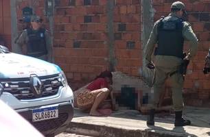 Suspeito de roubo é baleado após troca de tiros com a polícia na zona Norte de THE (Foto: Reprodução) Suspeito de roubo é baleado após troca de tiros com a polícia na zona Norte de THE (Foto: Reprodução)