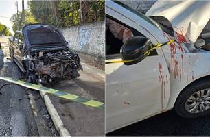 Veículos envolvidos no acidente (Foto: Reprodução)