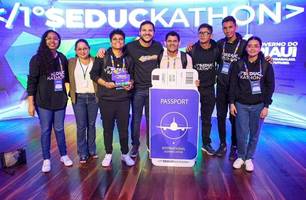 Vencedores do Seduckathon (Foto: Reprodução) Vencedores do Seduckathon (Foto: Reprodução)