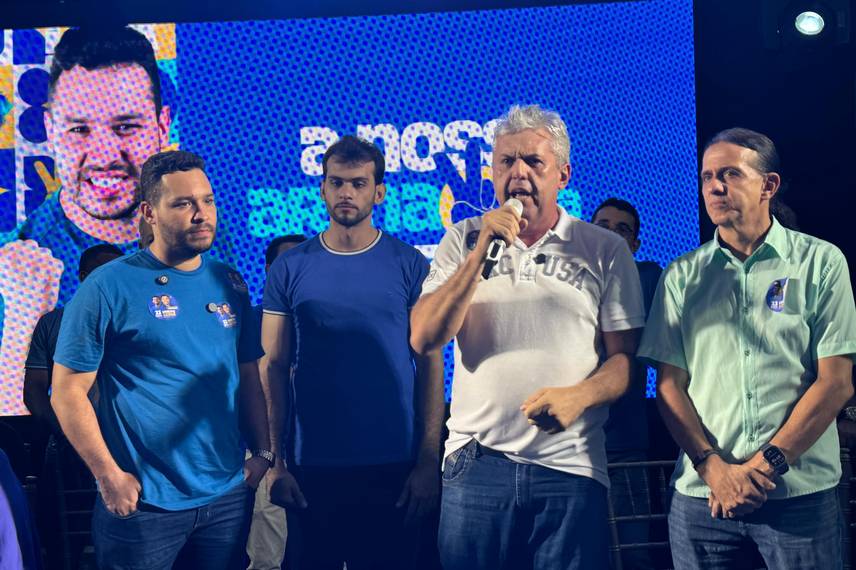 Vinicius lança candidatura a vereador de Caxias em evento com grande público Vinicius lança candidatura a vereador de Caxias em evento com grande público