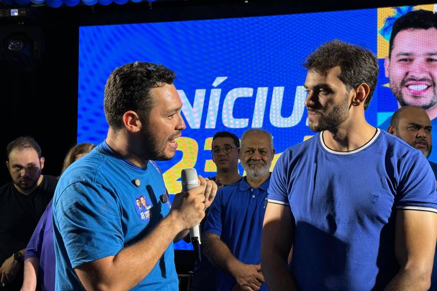 Vinicius lança candidatura a vereador de Caxias em evento com grande público Vinicius lança candidatura a vereador de Caxias em evento com grande público