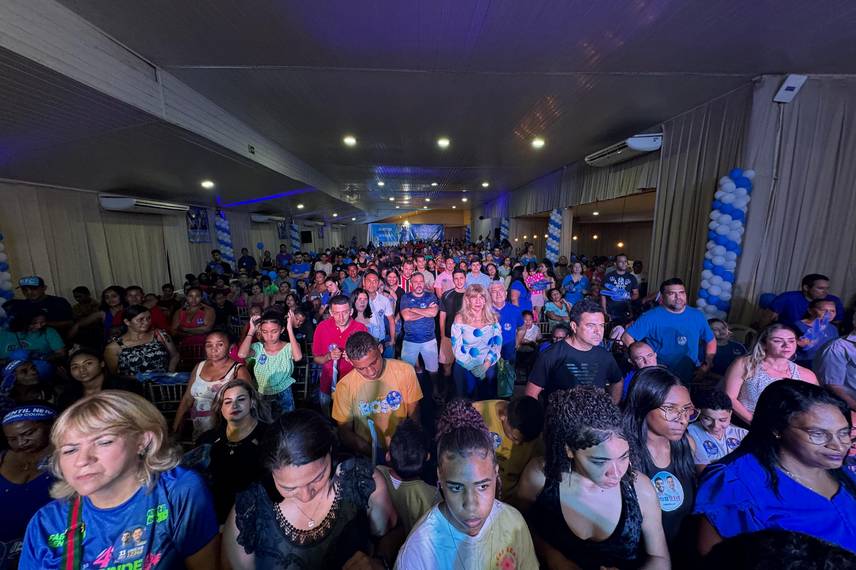 Vinicius lança candidatura a vereador de Caxias em evento com grande público Vinicius lança candidatura a vereador de Caxias em evento com grande público