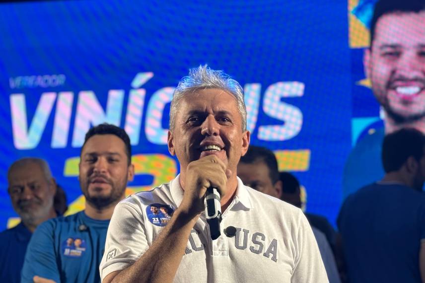 Vinicius lança candidatura a vereador de Caxias em evento com grande público Vinicius lança candidatura a vereador de Caxias em evento com grande público