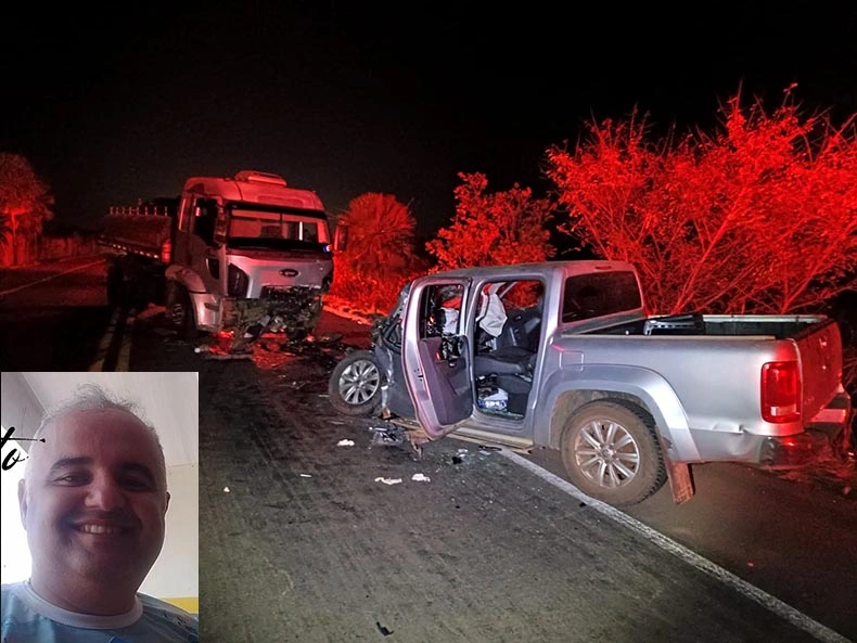 Agente da Polícia Civil Morre em Colisão Frontal na BR 343