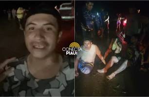 Barco naufraga próximo a Parnaíba: sobrevivente relata luta para pedir ajuda (Foto: Reprodução) Barco naufraga próximo a Parnaíba: sobrevivente relata luta para pedir ajuda (Foto: Reprodução)