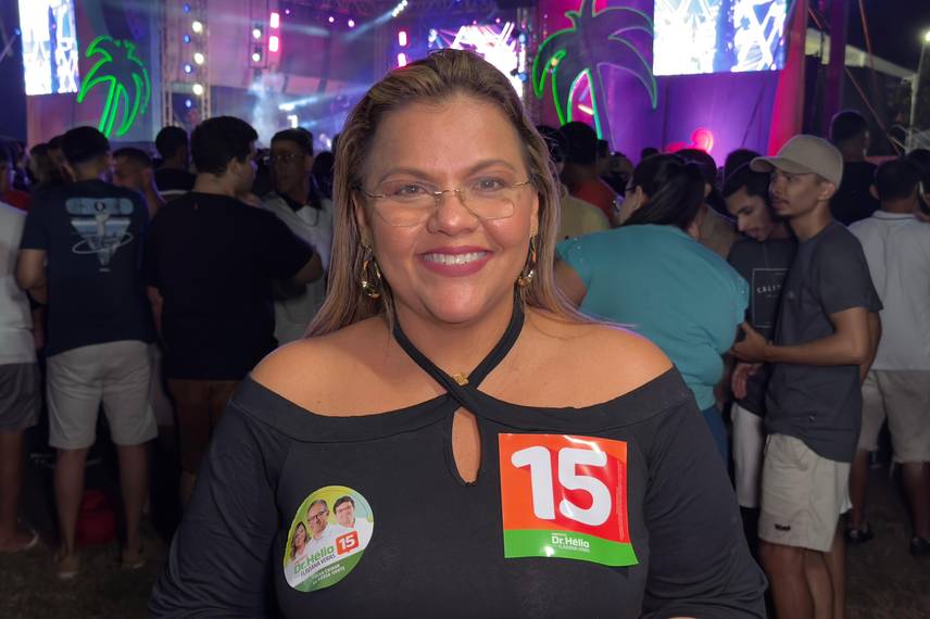 Candidata a vice-prefeita de Parnaíba Flaviana Veras Candidata a vice-prefeita de Parnaíba Flaviana Veras