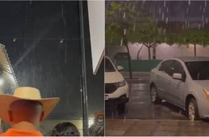 Chuva surpreende teresinenses neste domingo (29) (Foto: Reprodução) Chuva surpreende teresinenses neste domingo (29) (Foto: Reprodução)