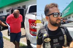 Condenado a oito anos por tráfico de drogas é preso na zona Norte de Teresina (Foto: Repórter 12/Conecta Piauí)