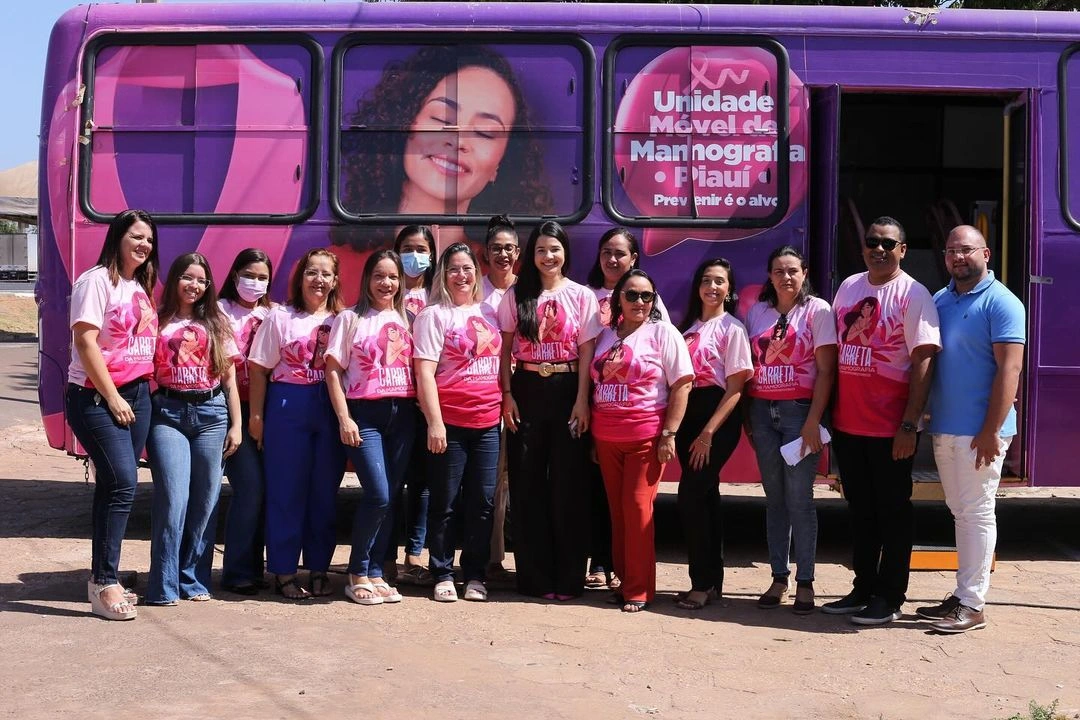 Demerval Lobão: projeto carreta da mamografia realiza exames no município