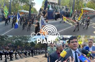 Desfile de 7 de Setembro reúne autoridades e grande público em Teresina (Foto: Conecta Piauí) Desfile de 7 de Setembro reúne autoridades e grande público em Teresina (Foto: Conecta Piauí)