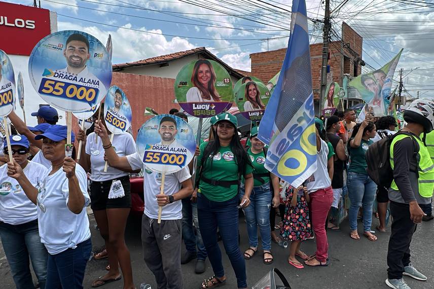 Fábio Novo reafirma compromisso com a zona Sudeste de Teresina em caminhada Fábio Novo reafirma compromisso com a zona Sudeste de Teresina em caminhada