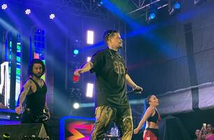 Felipe Amorim agita mais de 30 mil fãs no 2º dia de Festival de Verão em Parnaíba (Foto: Conecta Piauí) Felipe Amorim agita mais de 30 mil fãs no 2º dia de Festival de Verão em Parnaíba (Foto: Conecta Piauí)
