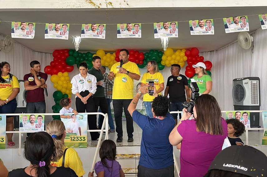 Fernando Lima reúne multidão em grande encontro com a zona Sul Fernando Lima reúne multidão em grande encontro com a zona Sul