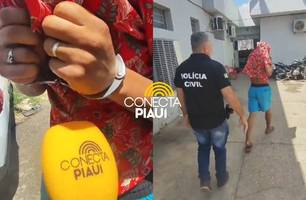 Foragido de presídio suspeito de estuprar adolescente em 2018 é preso em Teresina (Foto: Reprodução) Foragido de presídio suspeito de estuprar adolescente em 2018 é preso em Teresina (Foto: Reprodução)