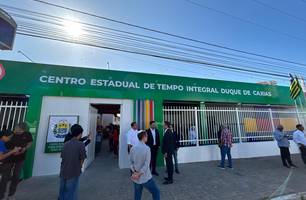 Governador inaugura modernização de escola em Teresina e lança projeto de turismo (Foto: Eduardo Amorim / Conecta Piauí) Governador inaugura modernização de escola em Teresina e lança projeto de turismo (Foto: Eduardo Amorim / Conecta Piauí)