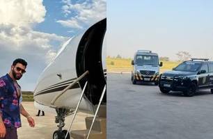 Gusttavo Lima tem avião apreendido em operação que prendeu Deolane (Foto: Reprodução)