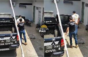 Homem é preso em Teresina suspeito de roubo em Amarante (Foto: Repórter 12 / Conecta Piauí) Homem é preso em Teresina suspeito de roubo em Amarante (Foto: Repórter 12 / Conecta Piauí)