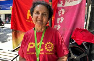 Lourdes Melo cumpre agenda em Teresina com 'Rádio Calçada' na Praça Rio Branco (Foto: James Rodrigues/Conecta Piauí) Lourdes Melo cumpre agenda em Teresina com 'Rádio Calçada' na Praça Rio Branco (Foto: James Rodrigues/Conecta Piauí)