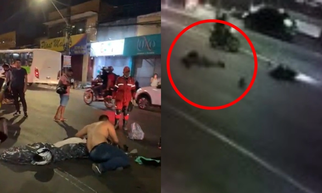 Motociclista dá 'grau', perde controle e morre com cabeça esmagada por carreta no Maranhão