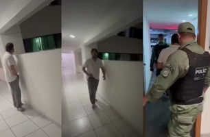 o médico foi preso em flagrante por importunação sexual por uma vizinha (Foto: Reprodução)