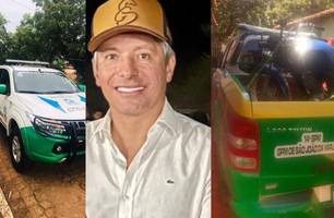 Prefeito de Valença do Piauí é acusado de usar carro da PM em campanha eleitoral (Foto: Conecta Piauí) Prefeito de Valença do Piauí é acusado de usar carro da PM em campanha eleitoral (Foto: Conecta Piauí)