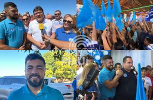 Rafael Fonteles participa de encontro com candidato Jesse James em Guadalupe (Foto: Conecta Piauí) Rafael Fonteles participa de encontro com candidato Jesse James em Guadalupe (Foto: Conecta Piauí)