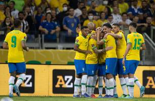 Seleção Brasileira goleou o Paraguai por 4 a 0, em 1º de fevereiro de 2022, pelas Eliminatórias (Foto: Lucas Figueiredo/CBF)