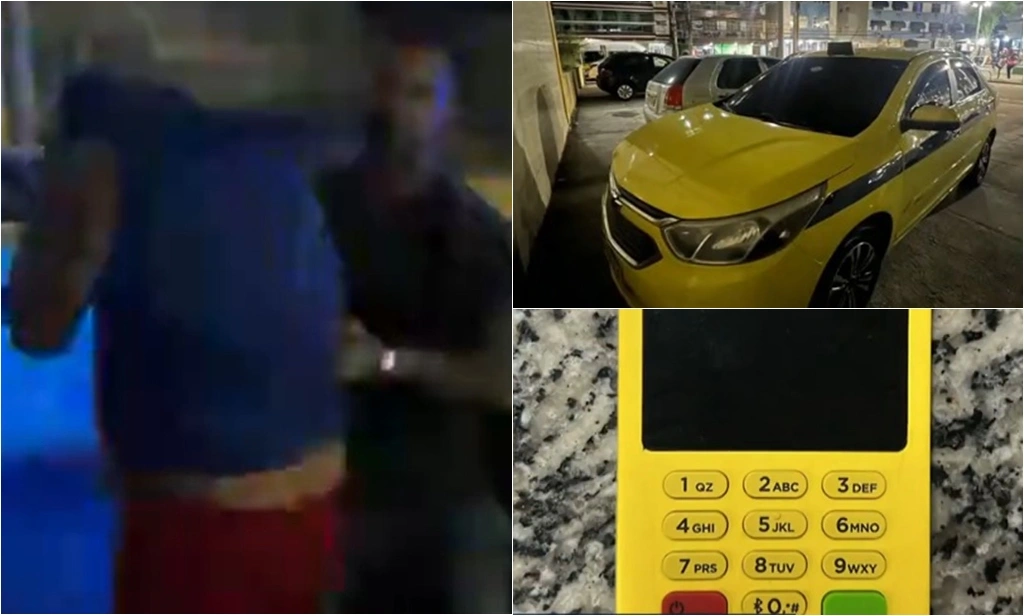 Taxista foi preso após aplicar "golpe da maquininha"