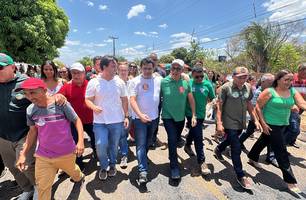 Tropi realiza ato de campanha em Nazária com presença de Rafael Fonteles (Foto: Conecta Piauí) Tropi realiza ato de campanha em Nazária com presença de Rafael Fonteles (Foto: Conecta Piauí)