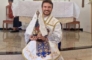 Viral nas redes sociais, Padre Fabrício morre em grave acidente na BR-230, no Pará (Foto: Reprodução/Instagram)