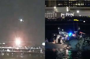 Avião com equipe de patinação colide com helicóptero e cai em rio nos EUA (Foto: Reprodução/Internet)