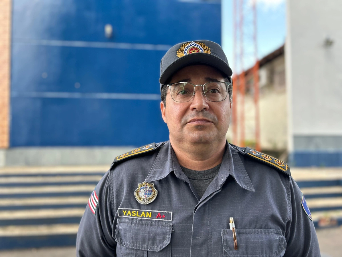 Comandante Yaslan, do 47º Batalhão de Polícia Militar do Maranhão
