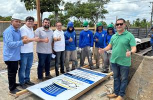 Deputado Dr. Hélio celebra início das obras na Lagoa do Bebedouro em Parnaíba (Foto: Reprodução) Deputado Dr. Hélio celebra início das obras na Lagoa do Bebedouro em Parnaíba (Foto: Reprodução)