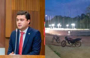 Emenda do deputado Leandro Bello leva iluminação de LED à povoado em Timon (Foto: Reprodução)