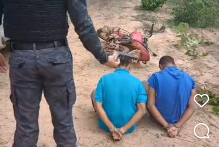 Guarda municipal prende dupla assaltando próximo ao Anel Viário de Timon