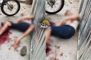 Homem é alvejado com tiro na Rua 100 em Timon (Foto: Reprodução) Homem é alvejado com tiro na Rua 100 em Timon (Foto: Reprodução)
