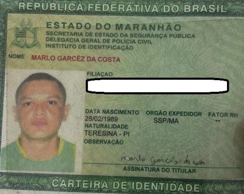 Identidade da vítima