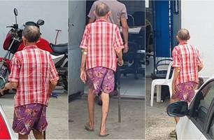 Idoso de 80 anos é preso suspeito de estuprar uma criança de 10 anos em Teresina (Foto: Reprodução) Idoso de 80 anos é preso suspeito de estuprar uma criança de 10 anos em Teresina (Foto: Reprodução)