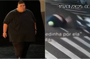 Influenciador Gordão da XJ sofre acidente de moto e relata caso nas redes sociais (Foto: Reprodução)