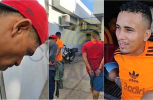 Moto uber é detido após arremessar drogas para presídio em Altos (Foto: Reprodução) Moto uber é detido após arremessar drogas para presídio em Altos (Foto: Reprodução)