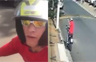 Motociclista morre após bater em poste enquanto se filmava em São Paulo (Foto: Reprodução)