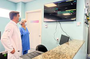 Nova Maternidade Evangelina Rosa implanta central de monitoramento na UTI materna (Foto: Reprodução) Nova Maternidade Evangelina Rosa implanta central de monitoramento na UTI materna (Foto: Reprodução)