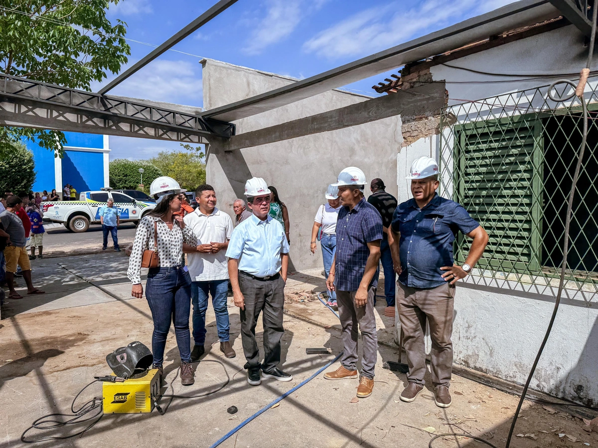 Obras de segurança, como a nova sede da PM, são entregues em Porto do Piauí