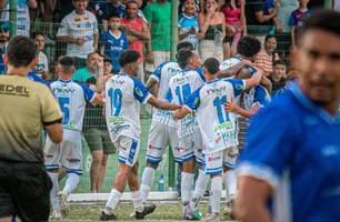 Parnahyba vence Oeirense por 2x1 na estreia do Campeonato Piauiense 2025 (Foto: Reprodução/Sávio Ryan/Parnahyba S.C.) Parnahyba vence Oeirense por 2x1 na estreia do Campeonato Piauiense 2025 (Foto: Reprodução/Sávio Ryan/Parnahyba S.C.)