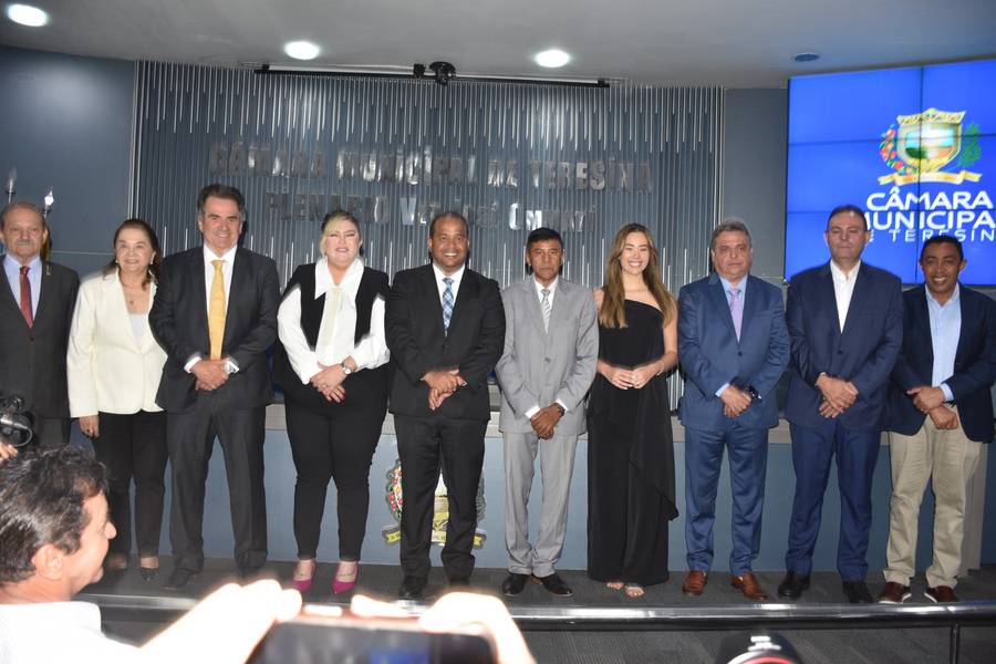 Posse dos vereadores Samantha Cavalca e Pedro Alcântara