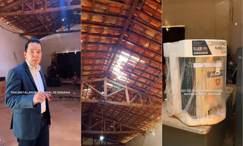 Prefeito denuncia abandono no depósito da prefeitura de Coronel José Dias causados pela antiga gestão